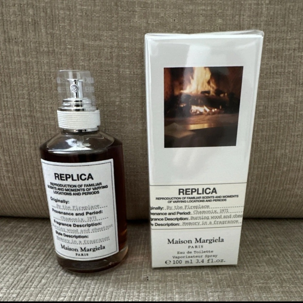 Perfume Maison Margiela Replica By The Fire Place 100 ml — único, Novo