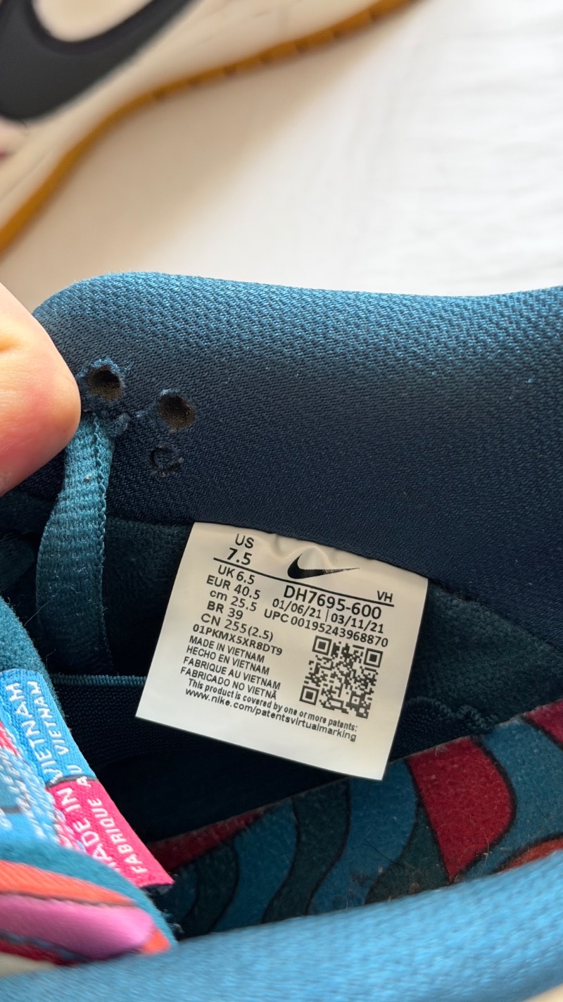 Foto 5 de Parra x Nike SB Dunk Low Pro Abstract Art — 39, Usado