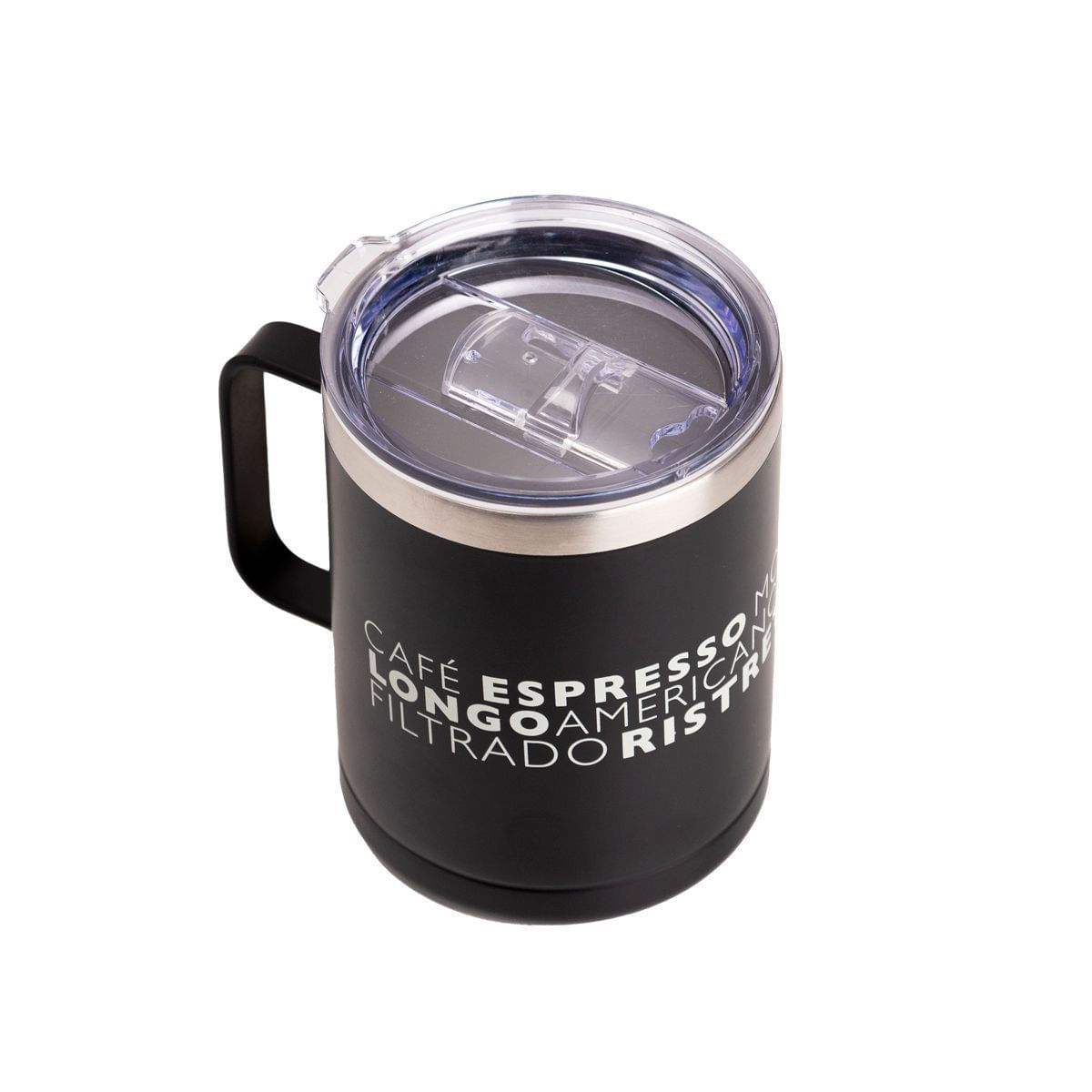 Caneca Térmica Com Tampa Estilos Cafés Único