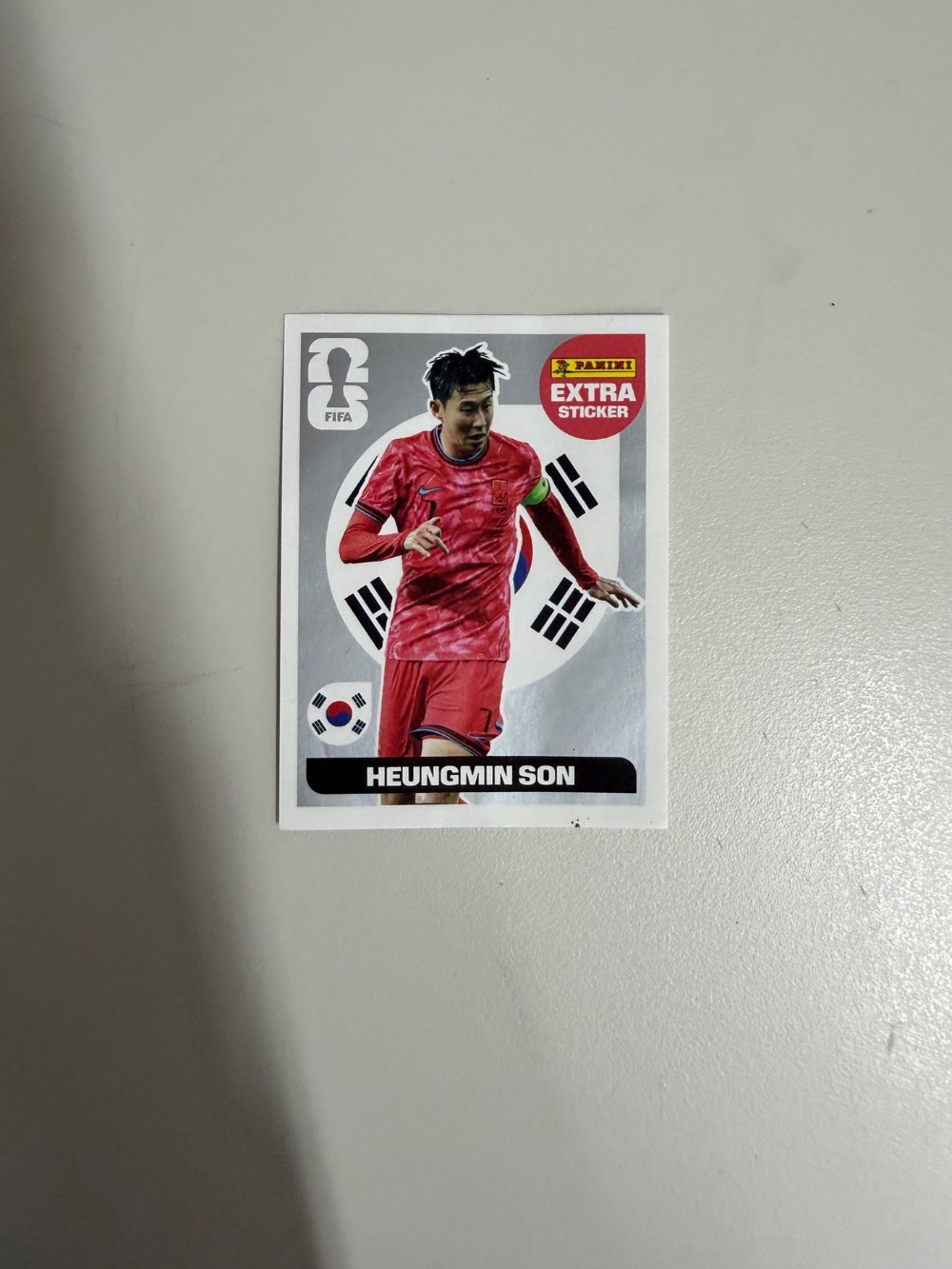 Figurinha Panini Son Heung-min Legend Prata FIFA World Cup 2026 — Único, Novo