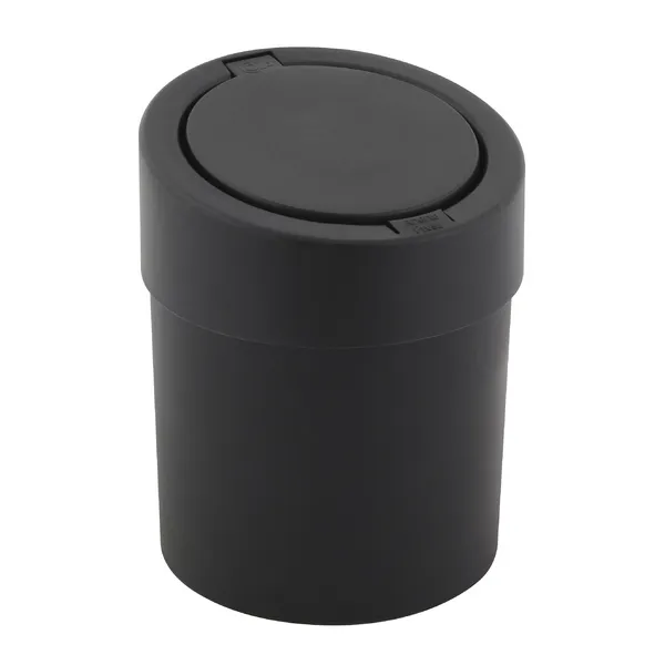 LIXEIRA PRESS 5L PRETO BRINOX