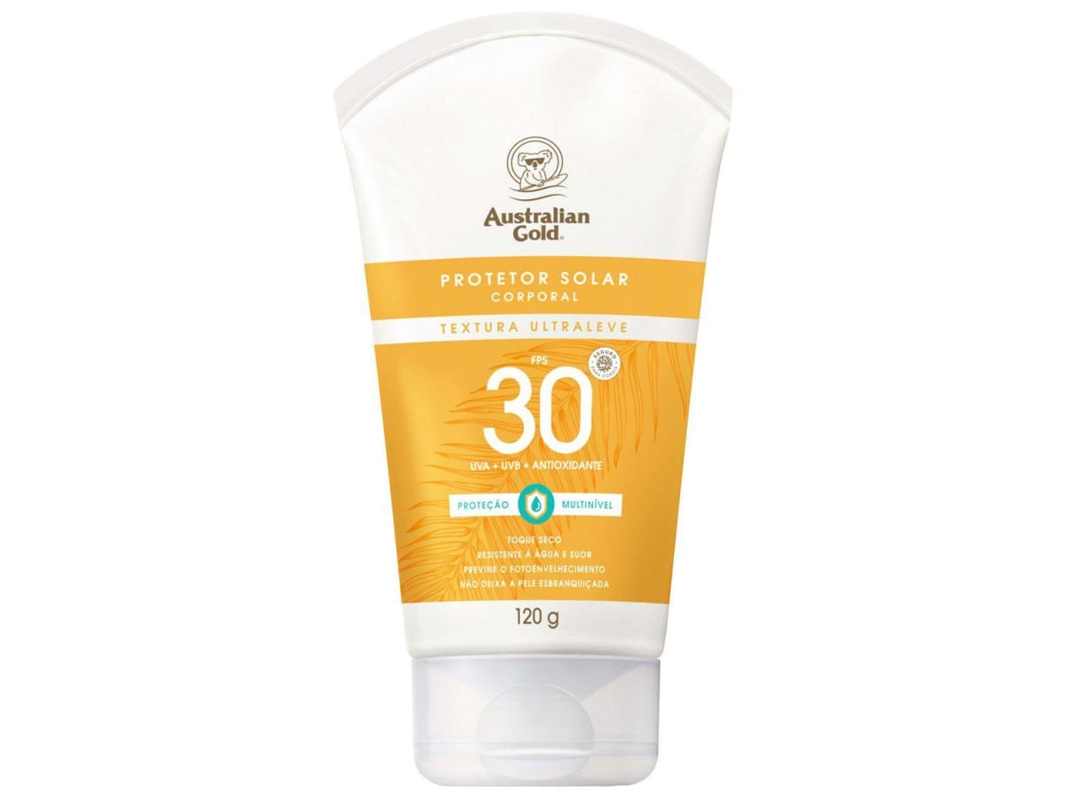 Protetor Solar Corporal Australian Gold FPS 30 120g — Protetor Solar Corporal Australian Gold FPS 30 120g 120g