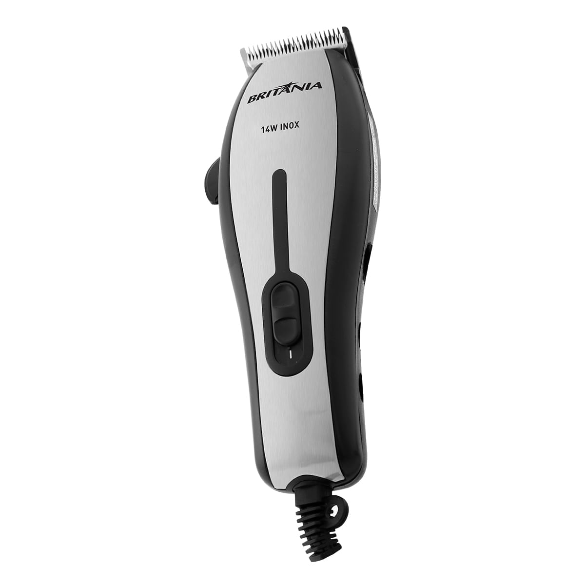 Cortador de Cabelos Britânia 14W Inox 110