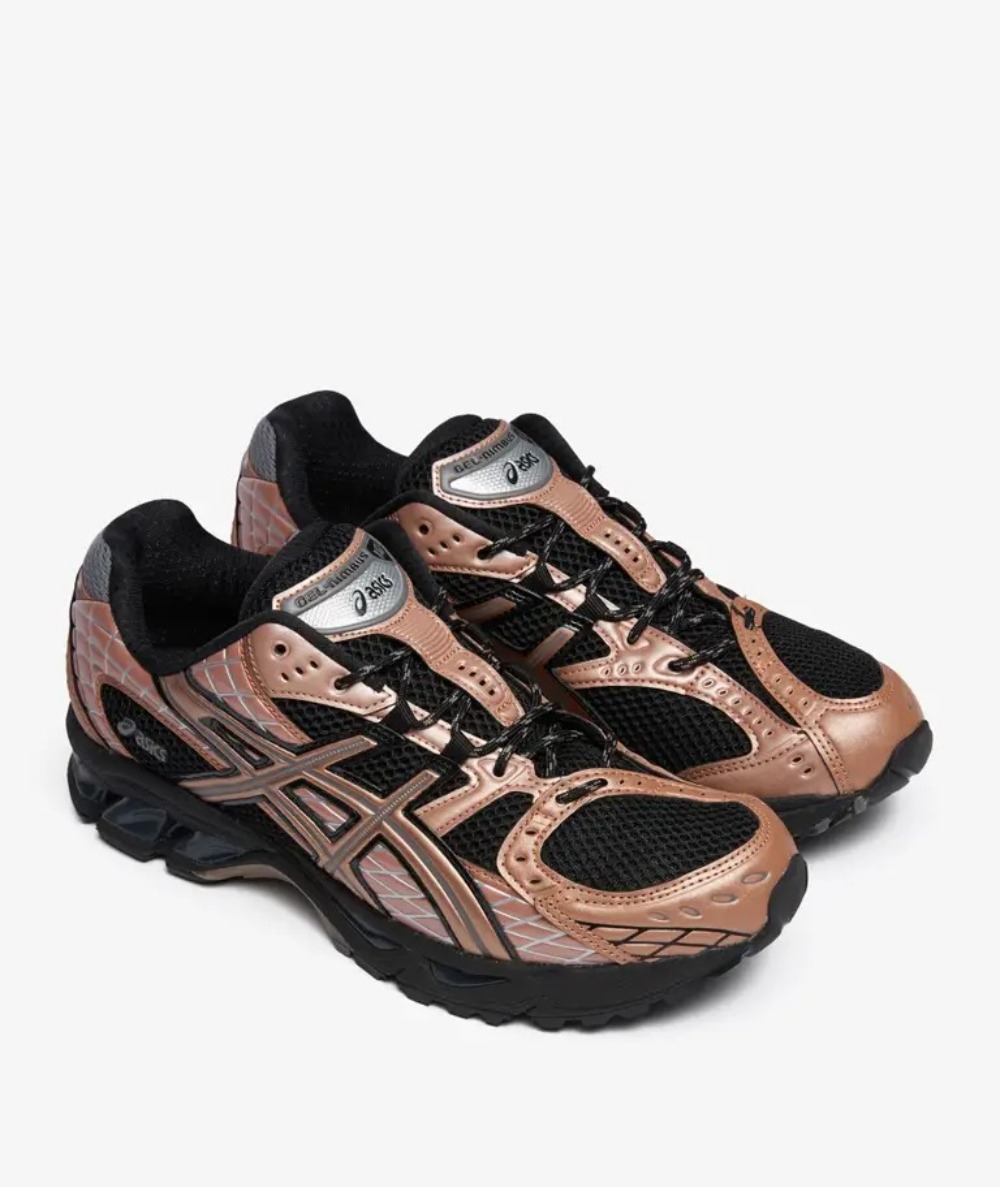 Asics Gel-Nimbus 10.1 Black Rose Gold — 47, Novo