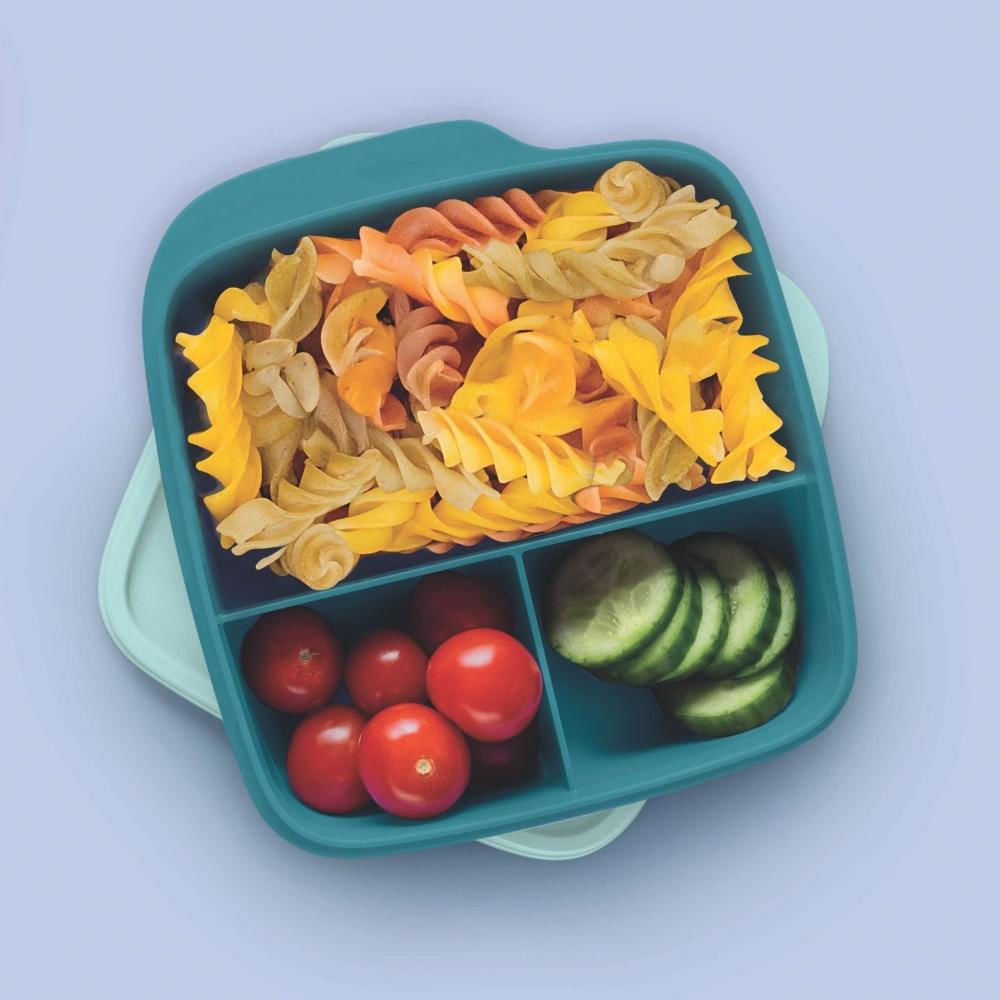 Foto 3 de Pote Hermético Tupperware Basic Line com Divisória 550ml 550ml / Mistério