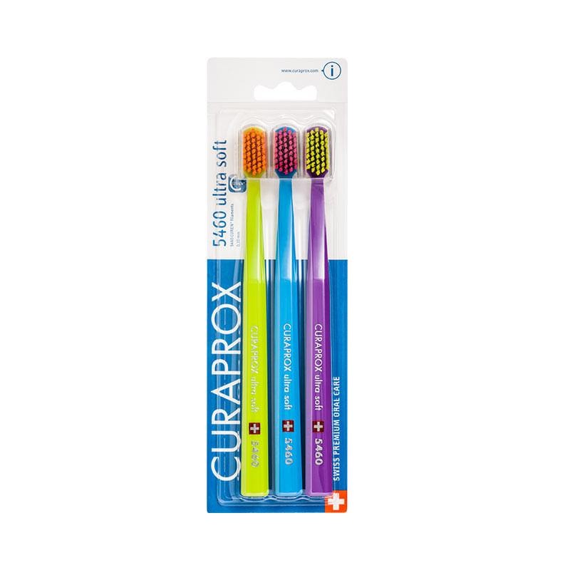 Foto 2 de Escova Dental Curaprox 5460 Ultra Soft Trio