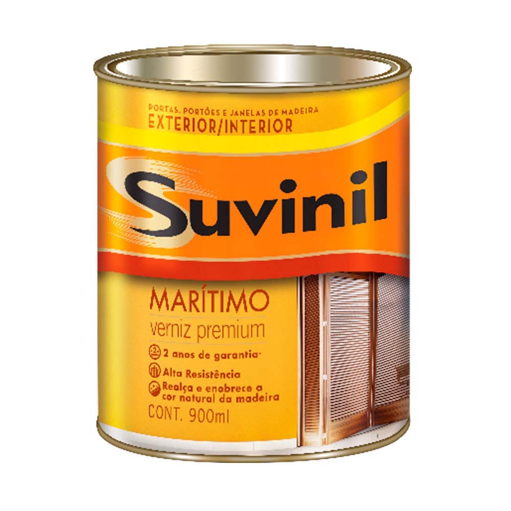 Verniz Suvinil Marítimo brilhante 900 ml natural