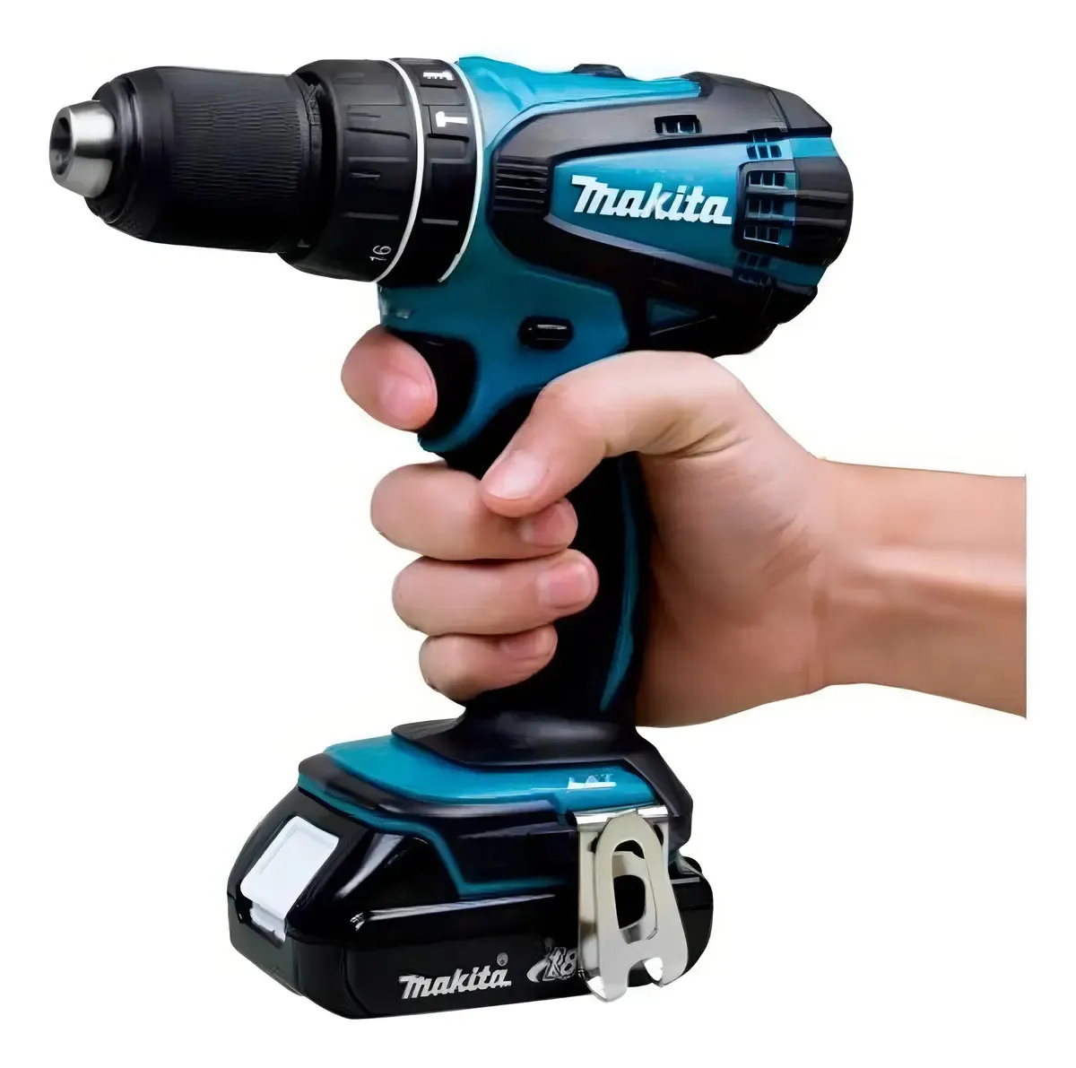 Furadeira Parafusadeira de Impacto 3/8" 12V à Bateria HP333DWYX3 - Makita
