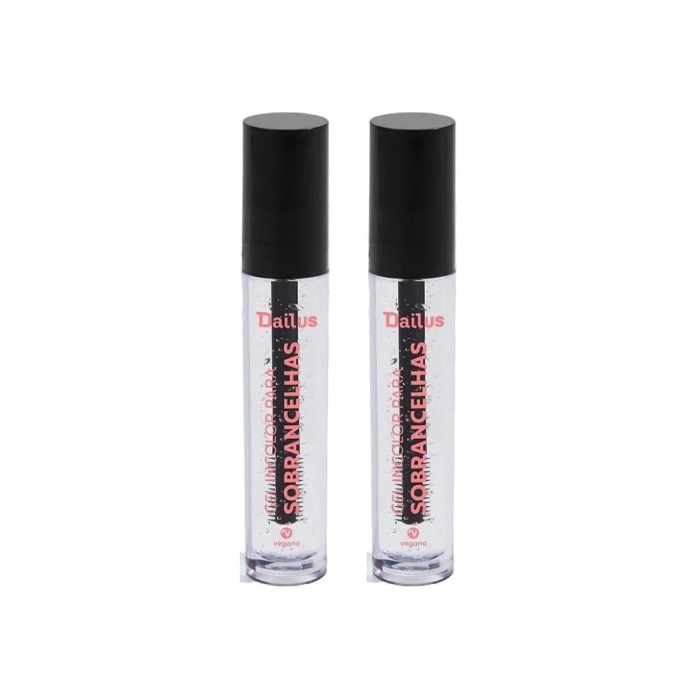 Kit Máscara Sobrancelha Dailus Gel Incolor (2 unidades)