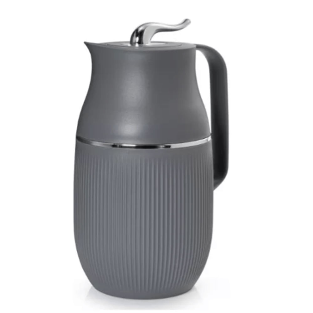 Garrafa Térmica Vicenza Cinza Termopro 1 Litro - Marcamix