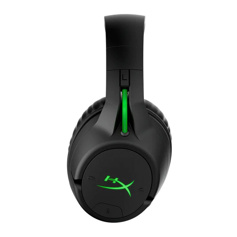 Foto 3 de Headset Gamer HyperX CloudX Flight, Xbox, Drivers 50mm, Wireless, Preto e Verde, 4P5J6AA
