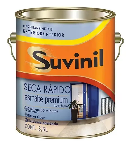 ESMALTE PR COR E PROT BASE AGUA BRI TABACO 3,6L SUVINIL