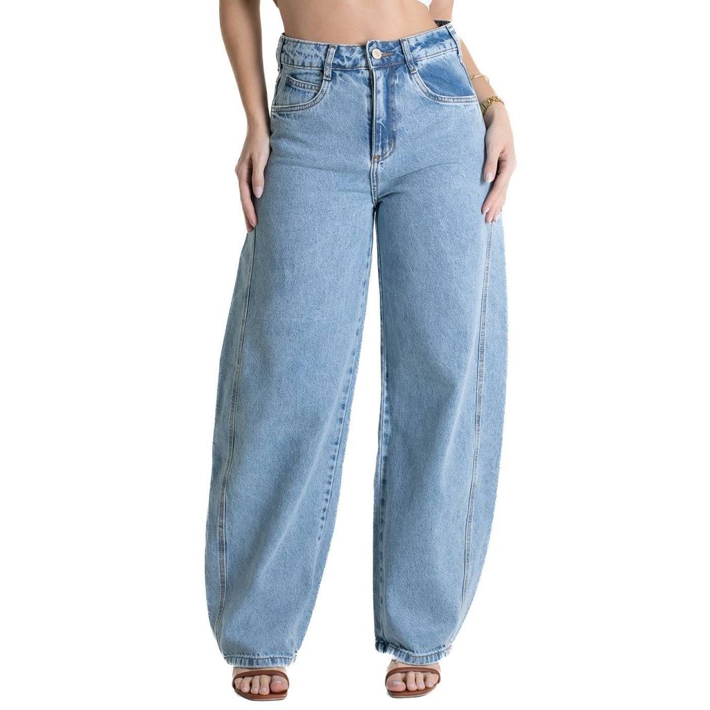 Calça Jeans Sawary Barrel - 280635