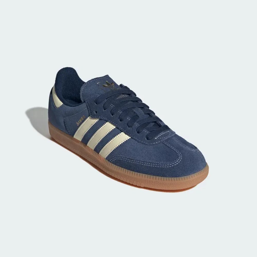 adidas Samba Night Indigo Warm Vanilla Gum — 35, Novo