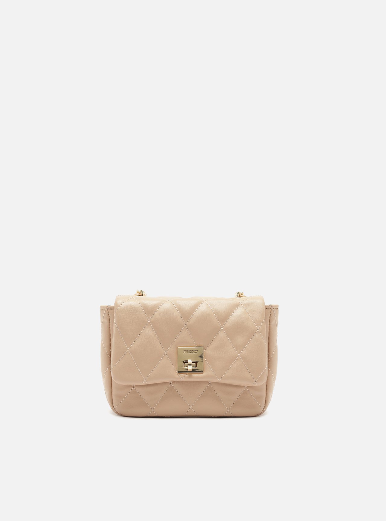 Bolsa Tiracolo Nude Pequena Matelassê