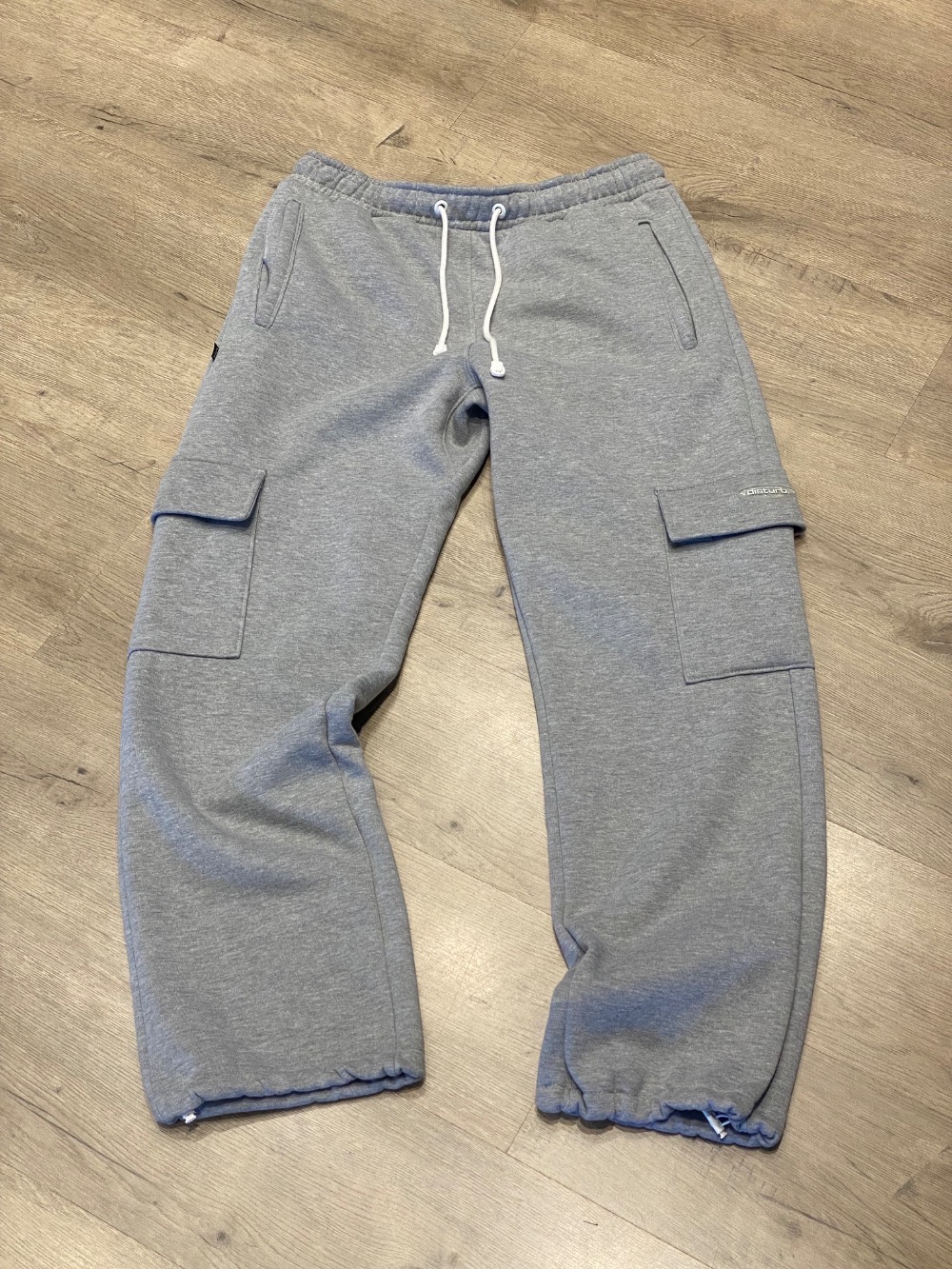 Calça Disturb Cargo Fleece Pants Grey — P / M / G, Novo