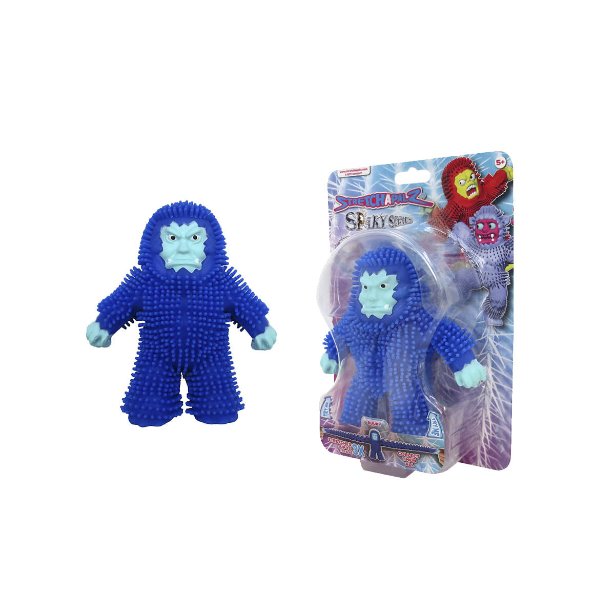 Boneco Elástico Buuky De 12Cm - Stretchapalz Spiky