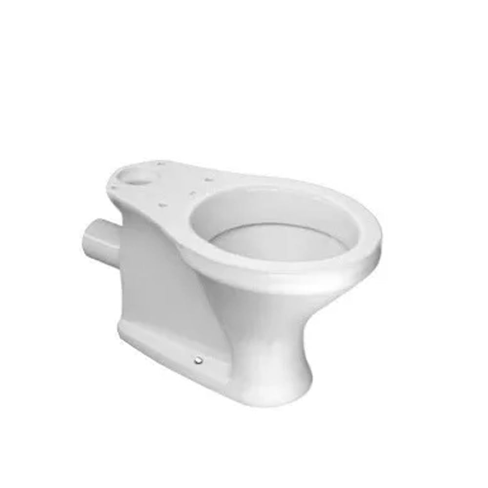 Vaso Sanitário para Caixa Acoplada Com Saída Horizontal Ravena Branco Deca