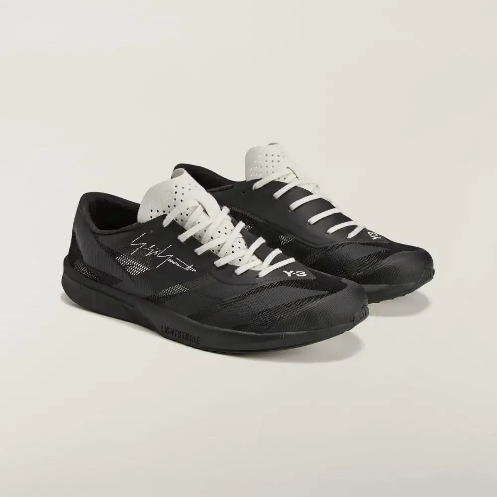 Y-3 x adidas Adizero RC6 Black Off White — 34 / 35 / 35.5 / 36, Novo