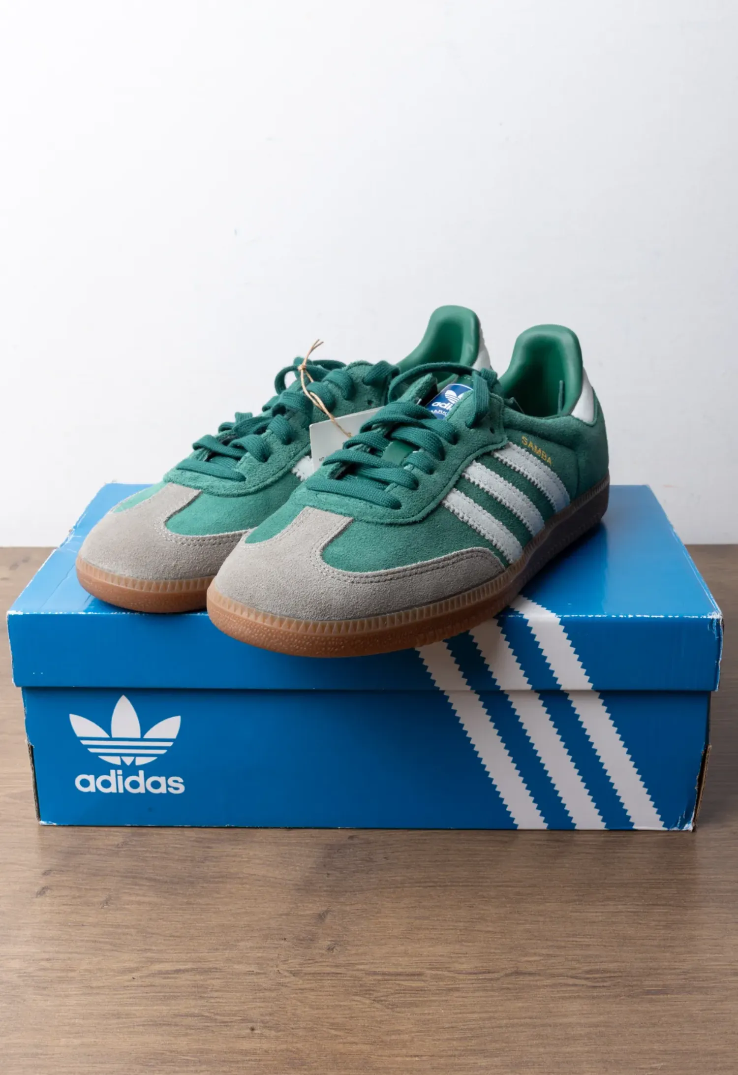adidas Samba Collegiate Green — 40, Novo