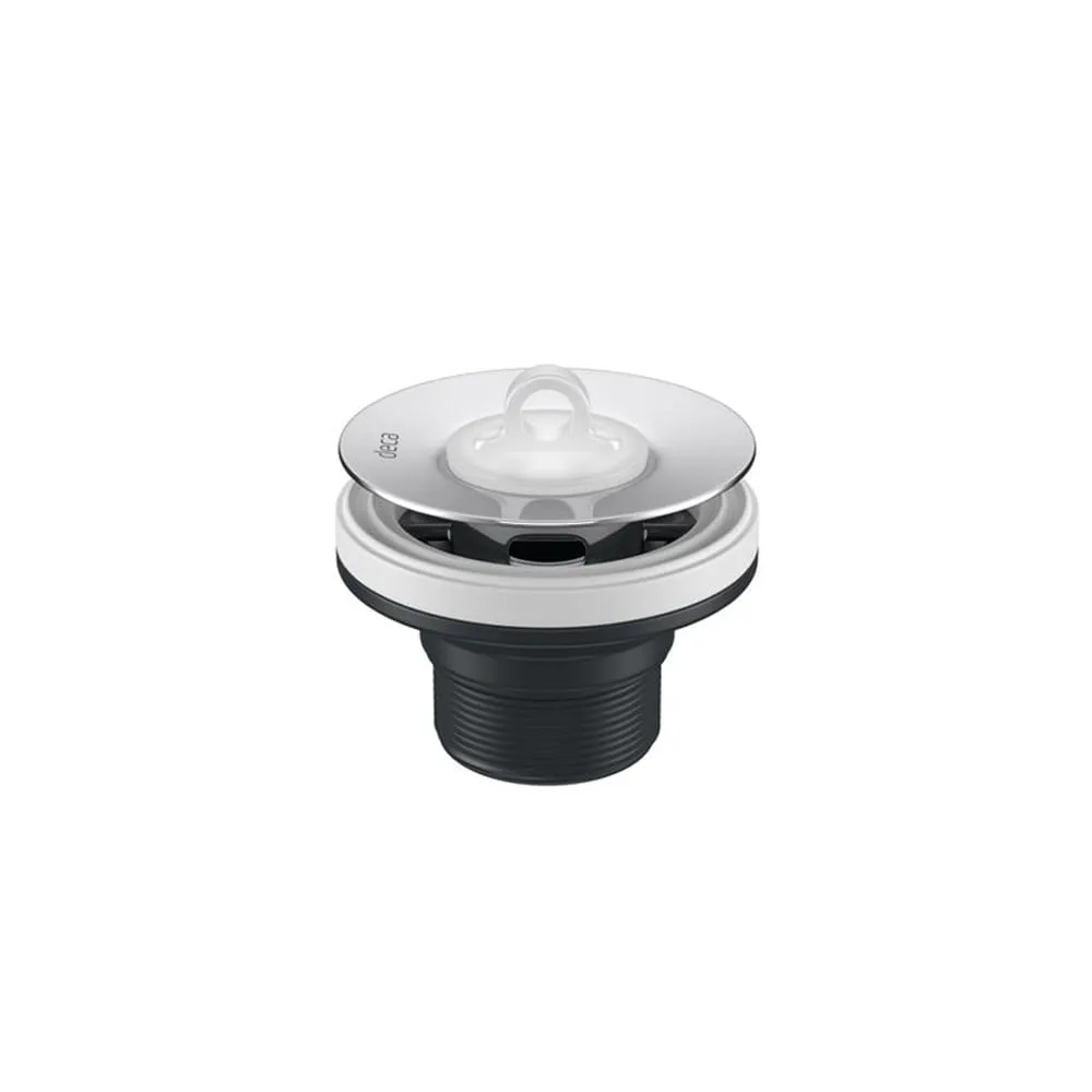 1602.C.PLA VALVULA ESCOAMENTO PLASTICO P/LAV /CUBA/BIDE-CR DECA