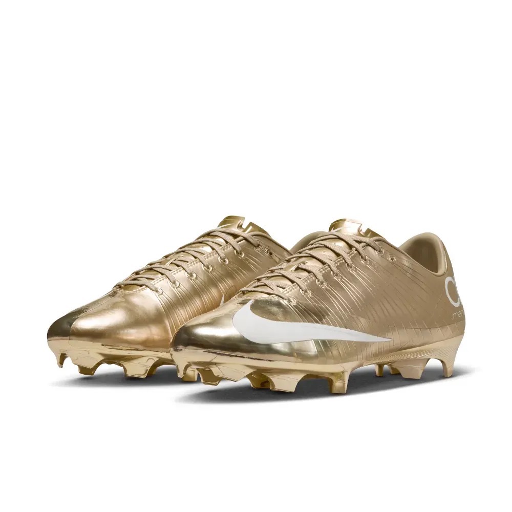 CR7 x Nike Chuteira Mercurial Superfly 1 RGN FG SE Metallic Gold Star — 40, Novo