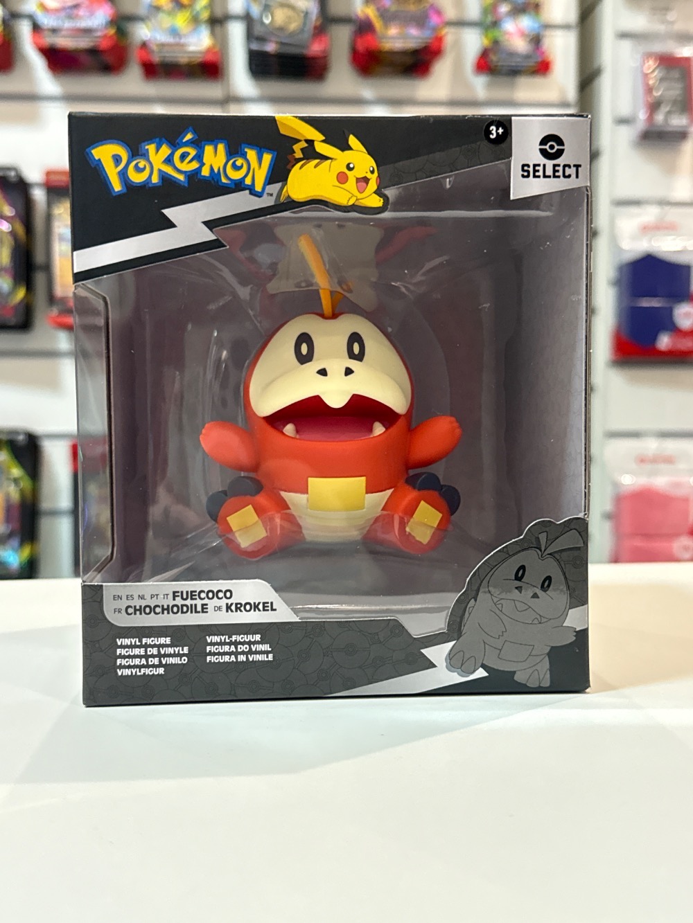 Fuecoco Pokémon Vinyl Figure 4227 Sunny Brinquedos — Único, Novo