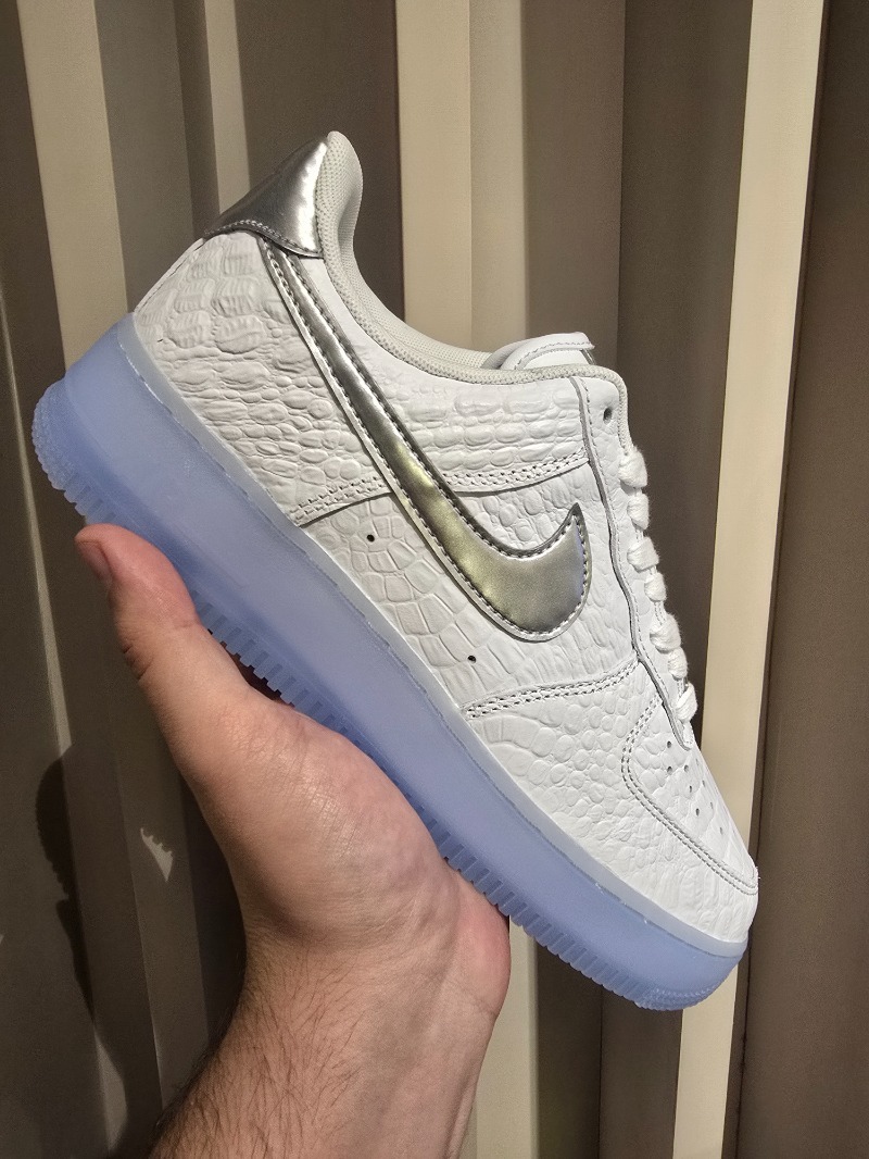 Foto 2 de Nike Air Force 1 Low White Croc — 41, Novo