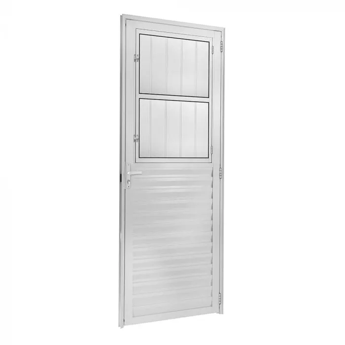 PORTA POSTIGO ESQUERDA VMBOR 210X80 BRANCO ECOSUL ESQUADRISUL