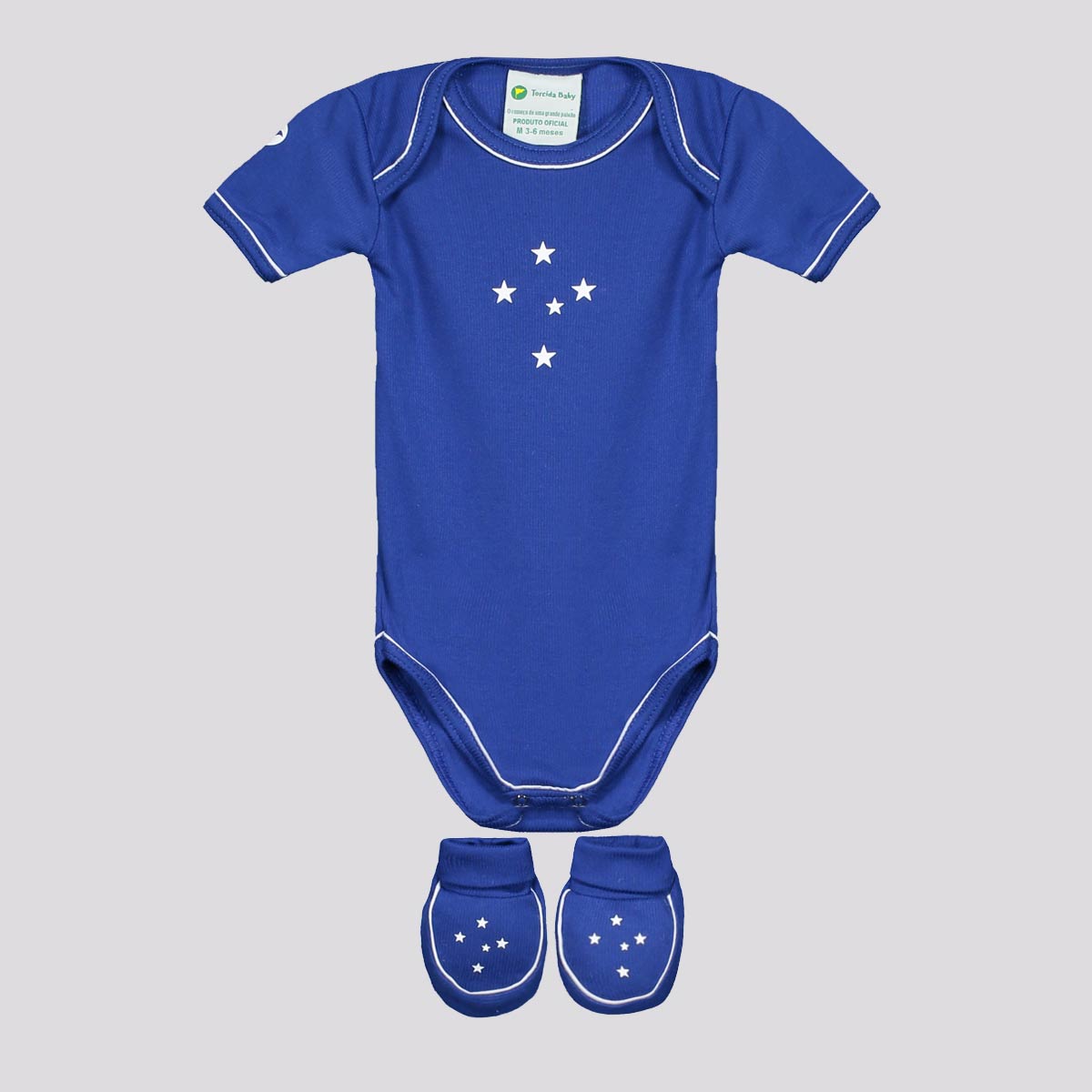Kit Body Cruzeiro Constelação Curto Azul