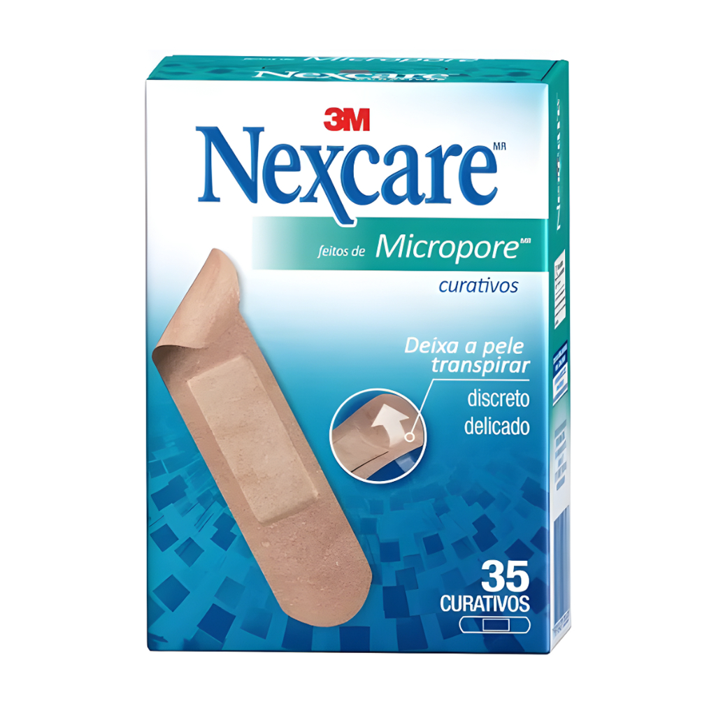 Curativo Micropore Com 35 Unidades Nexcare