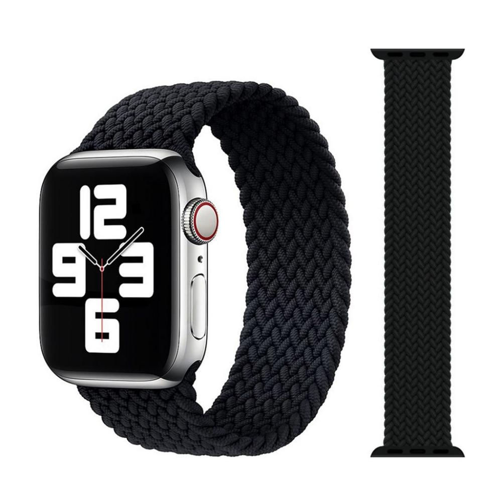 Foto 2 de Pulseira ParaAppleWatch 38mm / 40mm Nylon Trigger - Preta - Gshield
