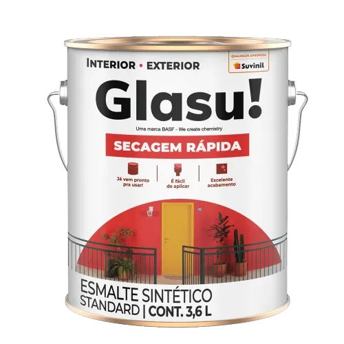 ESMALTE STAND SECAGEM RAPIDA ACET BR 3,6L GLASU