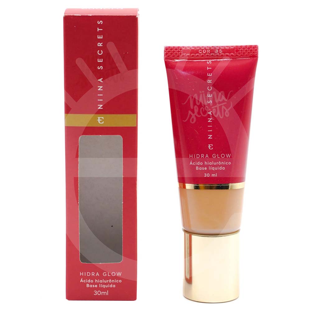 Foto 4 de Base Líquida Niina Secrets by Eudora – Hidra Glow — 35