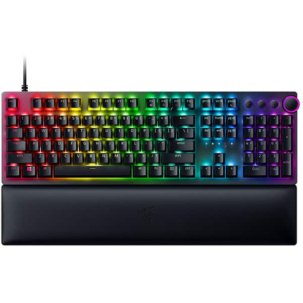 Teclado Gamer Mecânico Huntsman v2, USB, RGB, Switch Vermelho, RZ03045002, Razer CX 1 UN