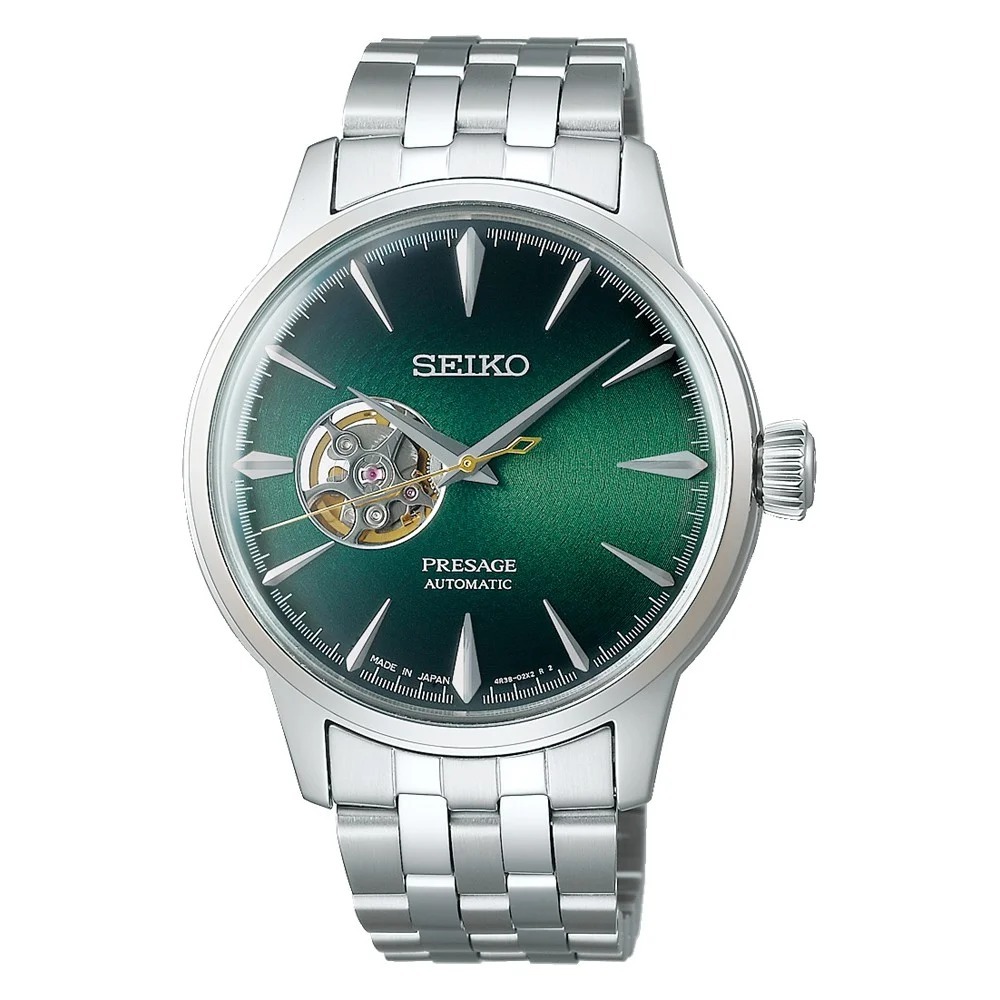 Relógio Seiko Presage Cocktail Time Grasshopper 40.5 mm — Único, Novo