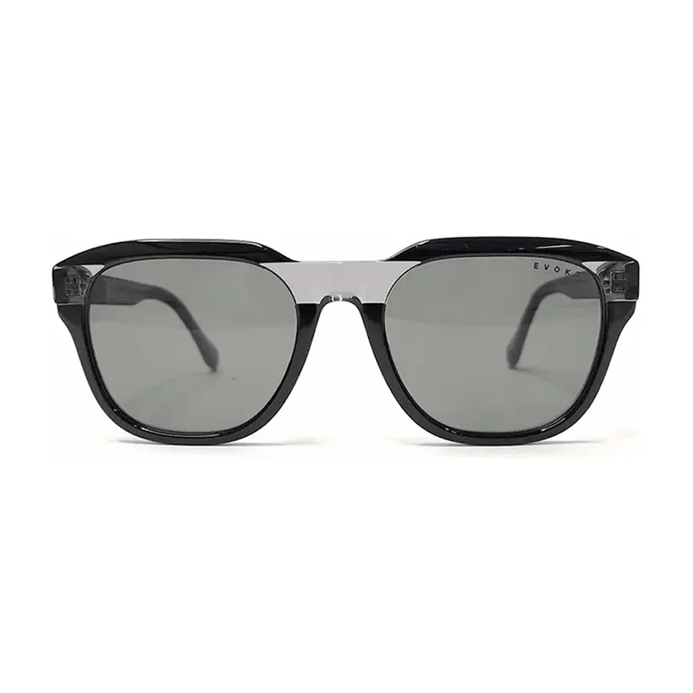 Óculos de Sol Evoke EVK 46 Preto Brilhante