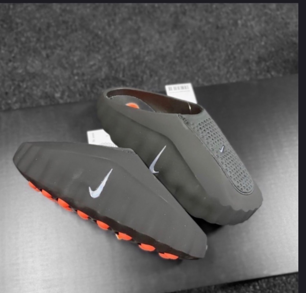 Nike Mind 001 Slide Black Chrome — 40.5, Novo