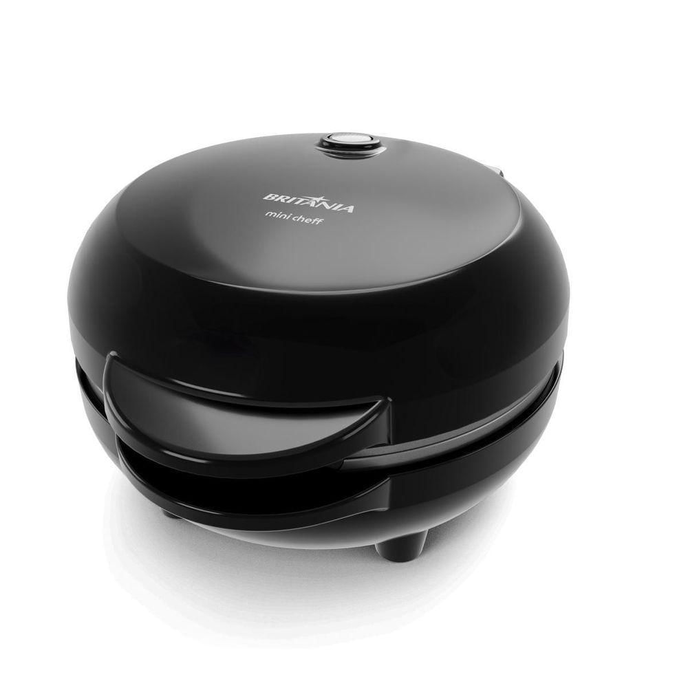 Mini Grill e Sanduicheira Britânia BGRE03A com Chapas Antiaderentes 550W 220V