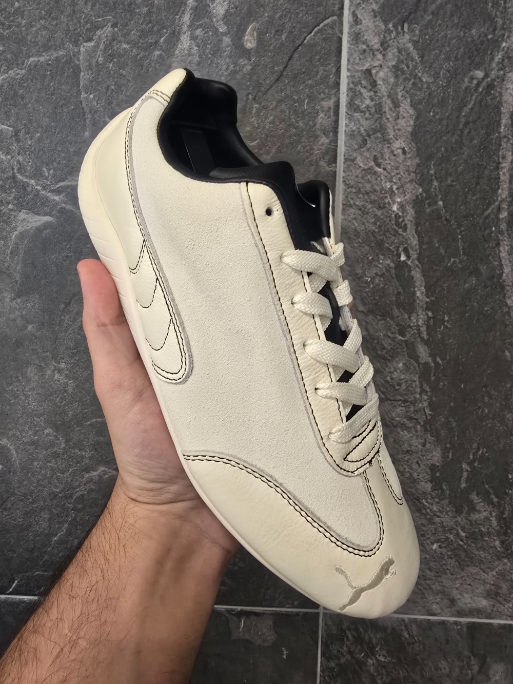 Puma Speedcat Icons Frosted Ivory PUMA Black — 38 / 39 / 40 / 41 / 42 / 43, Novo