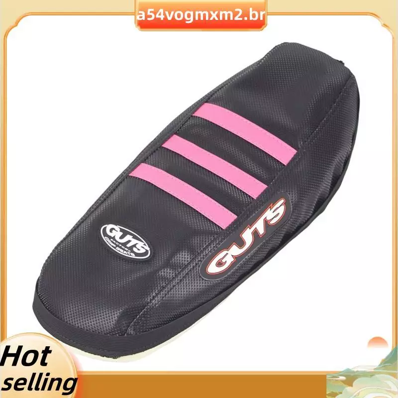 Capa De Assento Macia Com Pinça PU Antiderrapante Para Motocicleta Elétrica Veículo Off-Road LightBee Xs Nervuras
