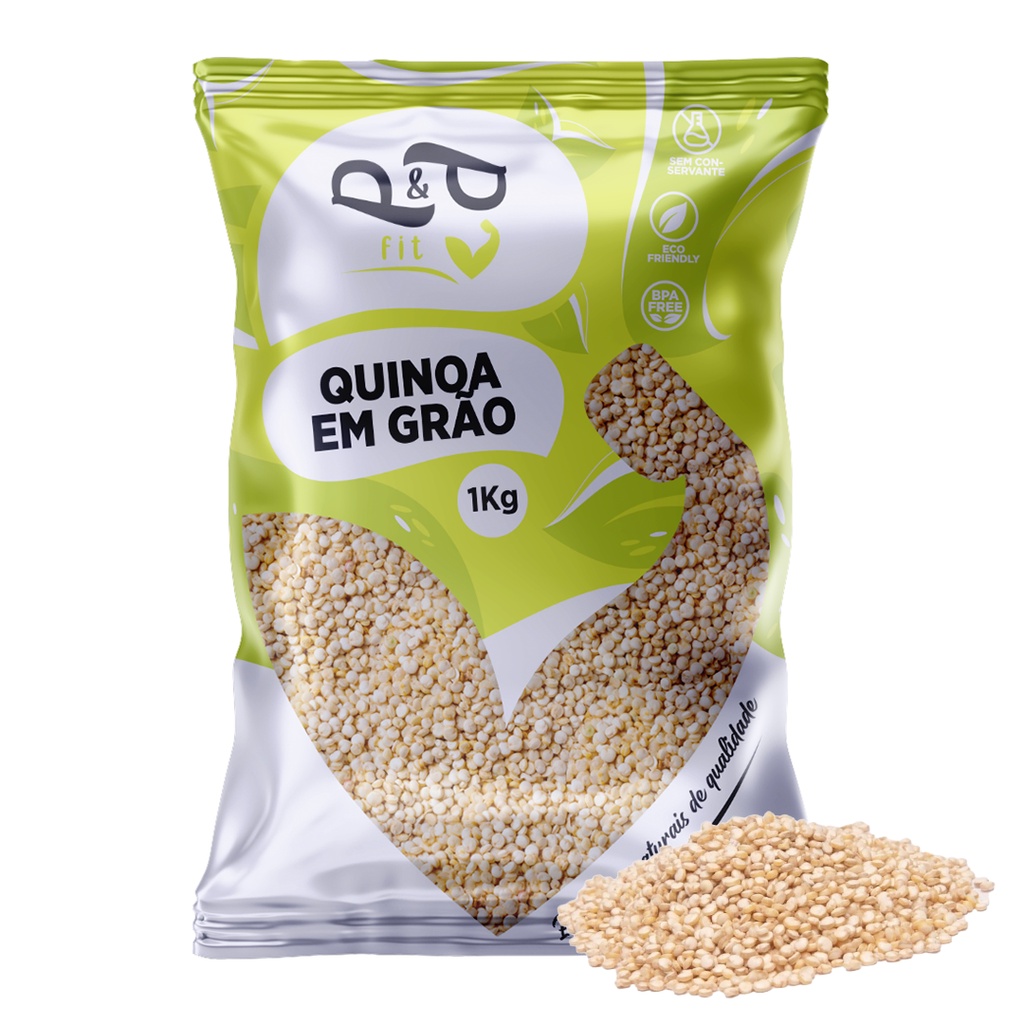 Quinoa Branca em Grãos 1Kg - P&P