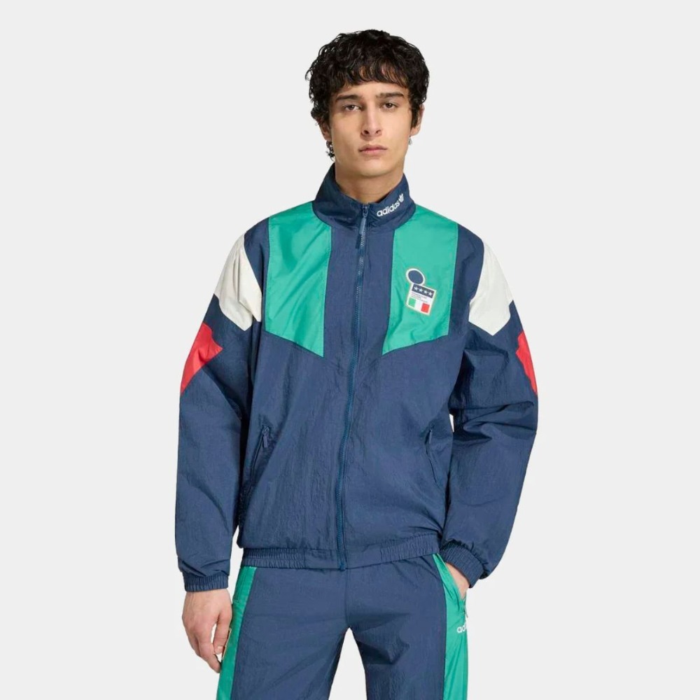 Jaqueta adidas Italy EQT Blue — P / M / G / XG, Novo