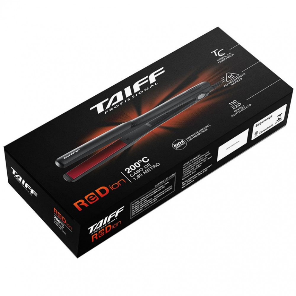 Foto 2 de Chapinha Prancha Red Ion 200 Graus Taiff