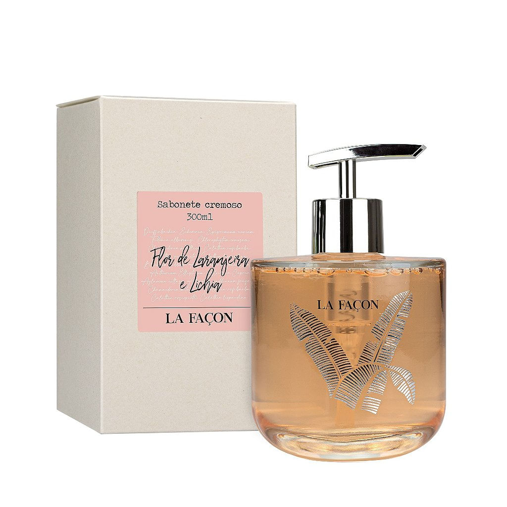 Sabonete Natural Flor de Laranjeira e Lichia - 300ml