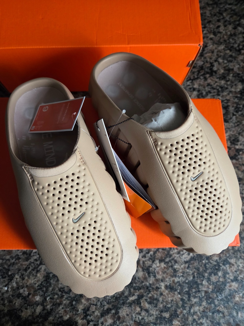Nike Mind 001 Hemp Sanddrift Pale Ivory — 40.5, Novo