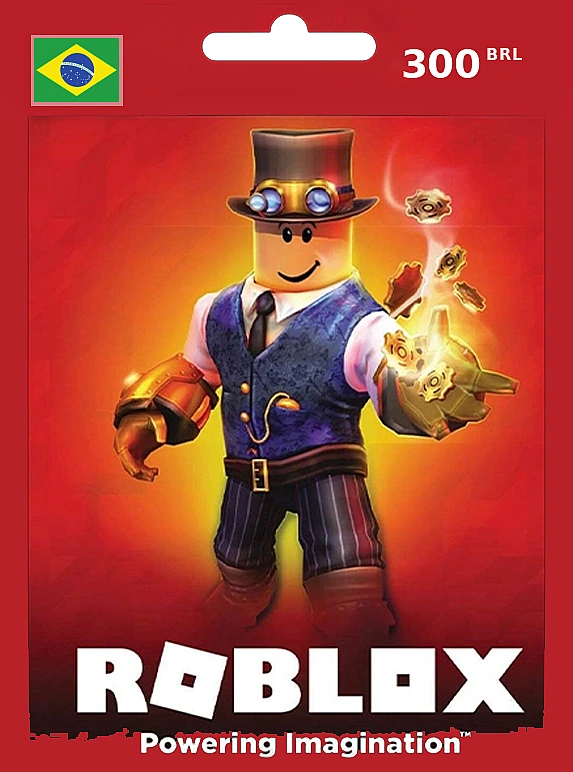 ROBLOX Gift Card 300 BRL BRAZIL