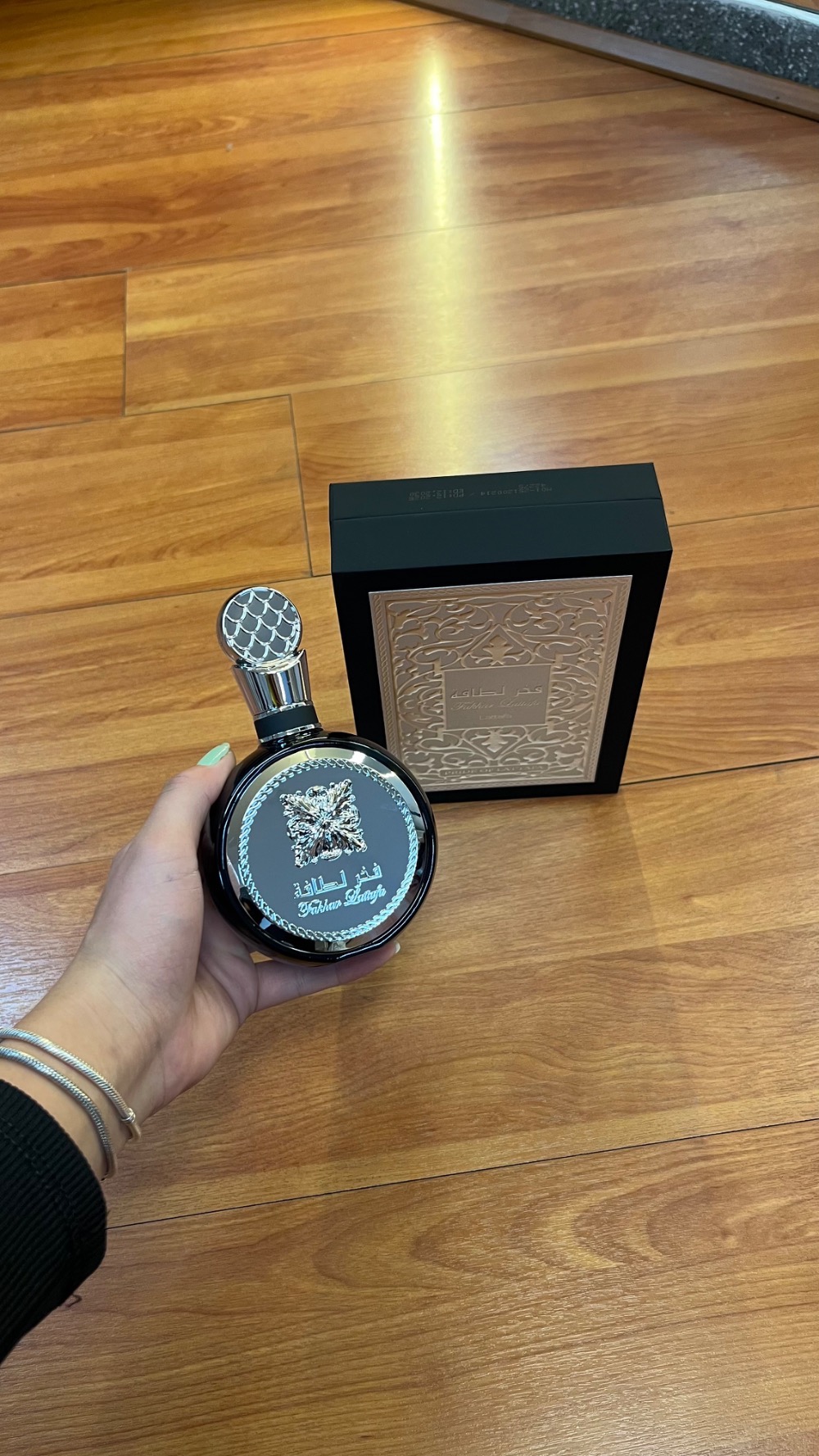 Perfume Lattafa Fakhar Black 100 ml — único, Novo