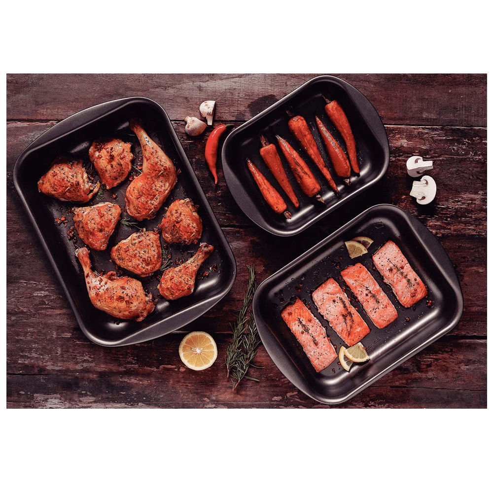 Foto 4 de Assadeira Antiaderente Funda 34Cm - Multiflon