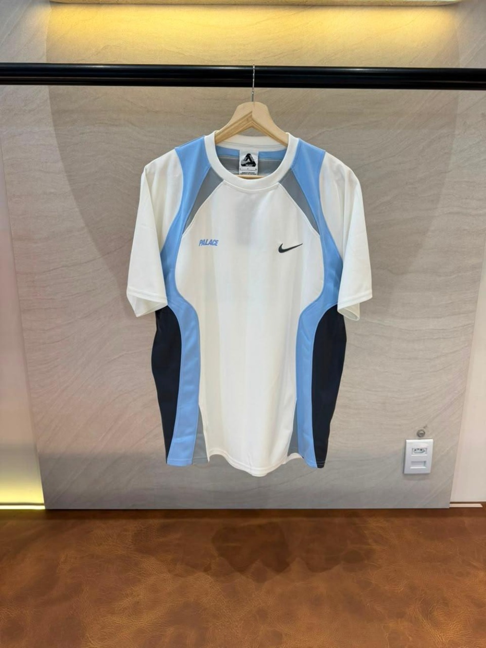 Palace x Nike Camiseta Jersey White — M, Novo